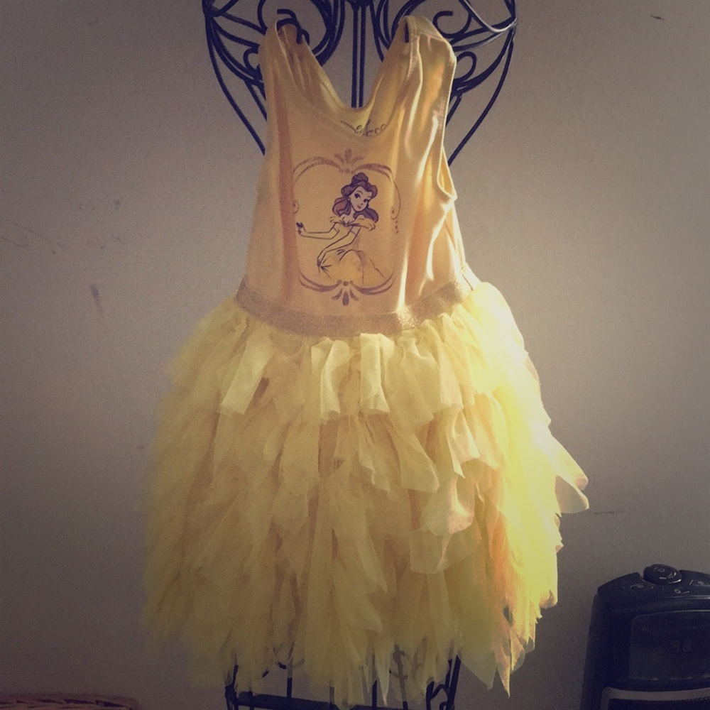 Beauty and the Beast Belle Leotard Dress.